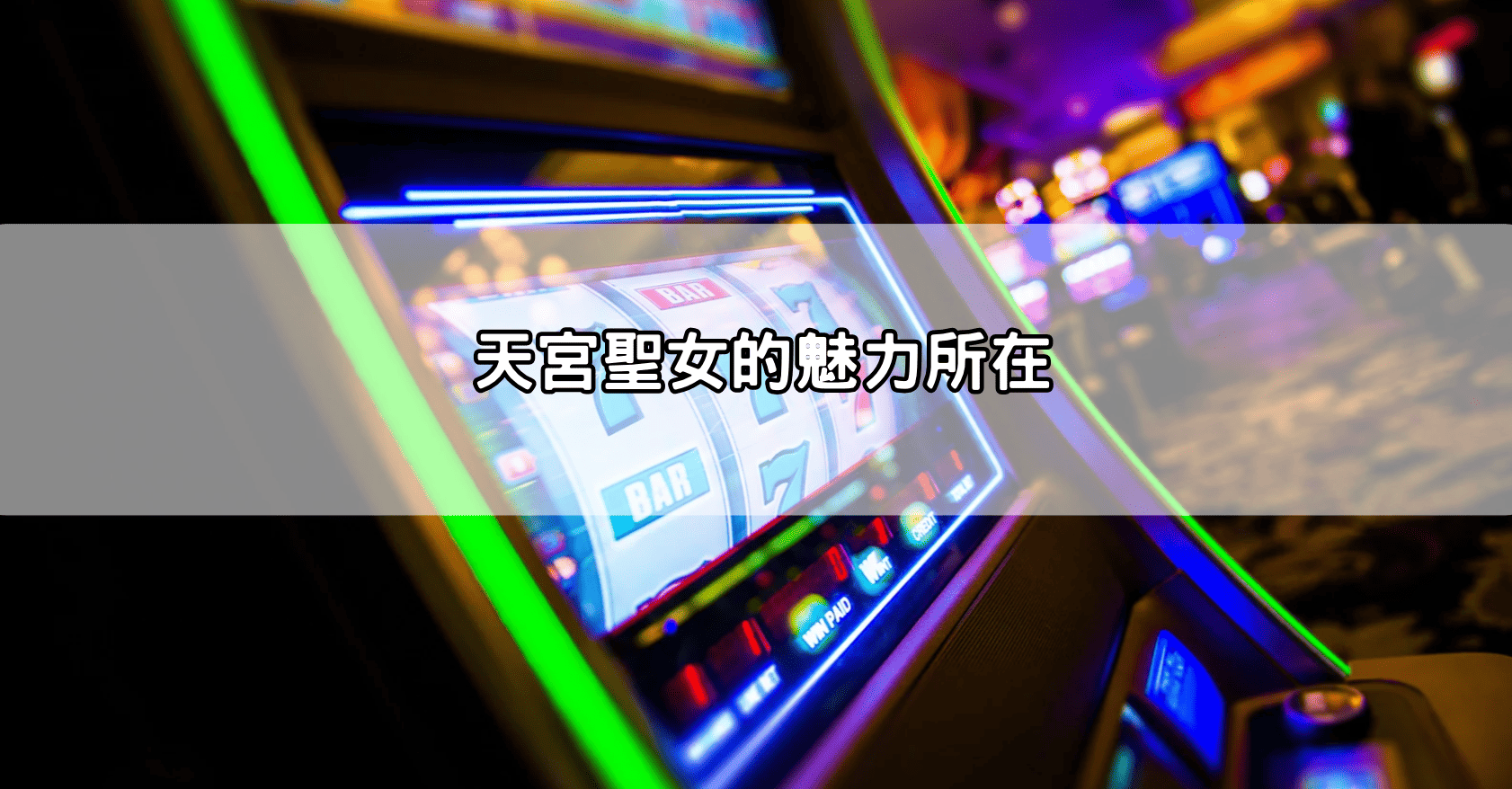 天宮聖女的魅力所在